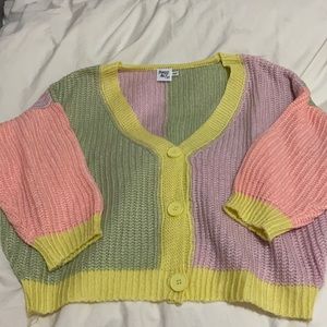 Princesspolly multicolored cardigan